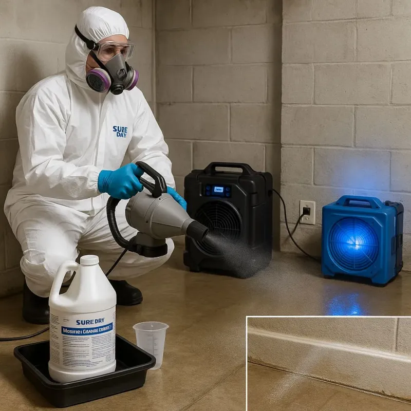 Sanitization and Odor Removal process in Willows, CA